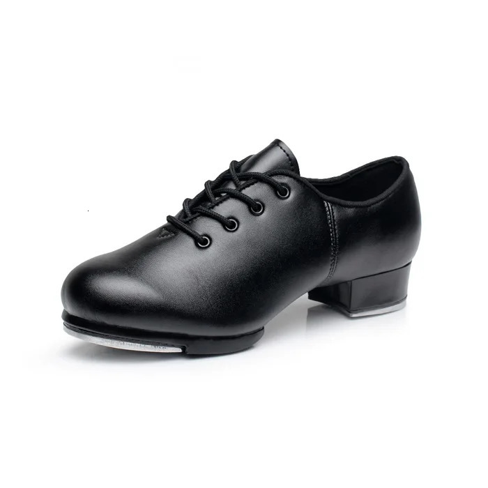 Sports dance shoes adult and childrens performance tap dance shoes soft soled natural leather shoes step sports shoes dance shoes 241111