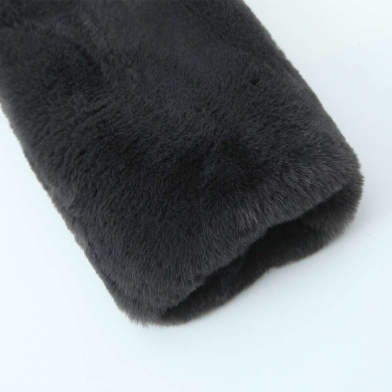 shanshi fur coat women Women's Winter Fashion Warm Artificial Fur Loose Coat