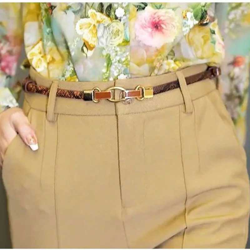 White pants spring and autumn high waisted dress close-up artist high-end feeling closed lady Ele straight close-up artist black as pants M241111