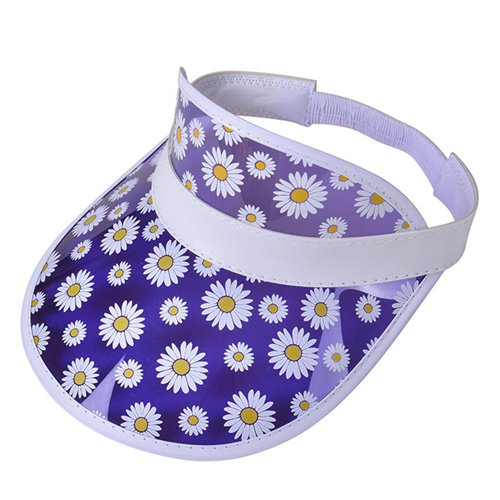 PVC Women Men Sports Accessories Summer Baseball Anti-UV Sunshade Visor Caps Bicycle Sun Hat