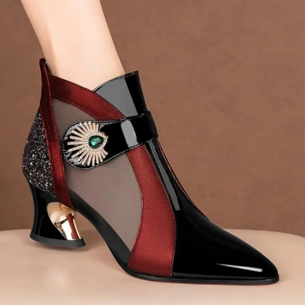 Womens high heels sandals 2024 summer pointed high heels for women er sandals womens platform shoes sexy party sandals 241111