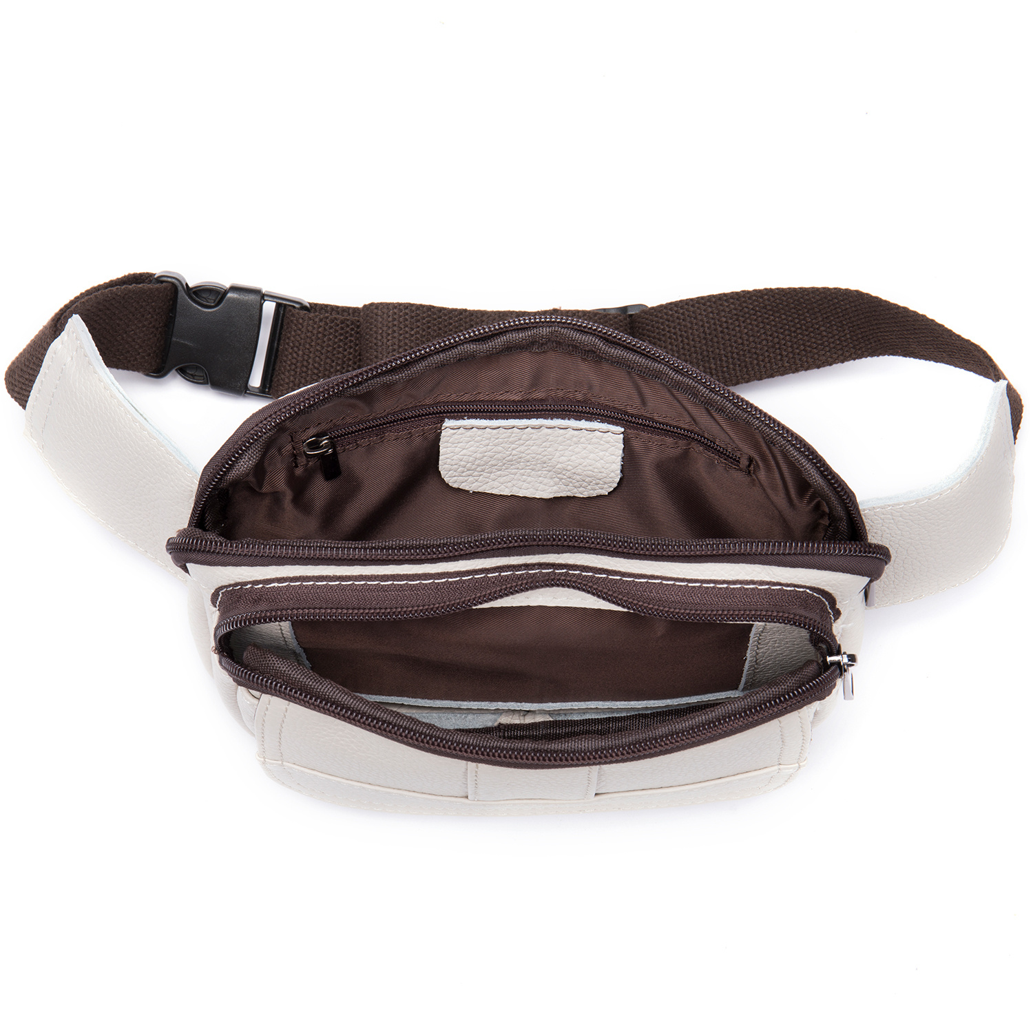 Bag Waist Men's Leather Male Fanny Pack Belt for Man Pouch Phone Hip Bum s s Travel Packs 8966 a8325