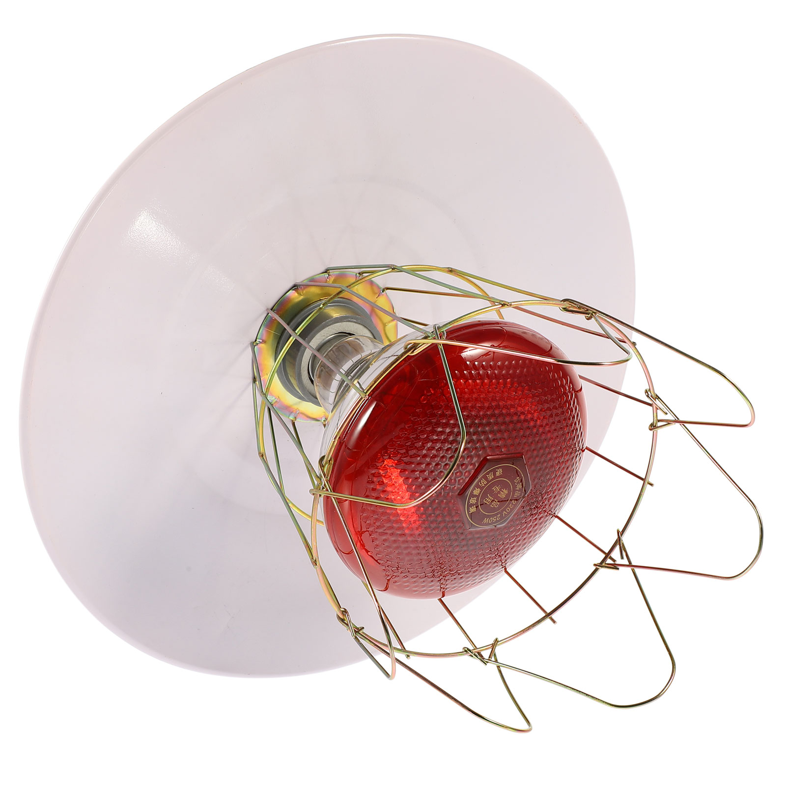 250W Livestock Incubator Box Heating Lamp Little Pig Cage Pet Lizard Warmer Light Pet Warming Lamp 30x20x10cm Random Color