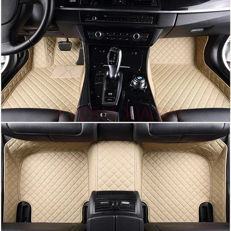 Custom 3D Full Coverage Car Floor Mats for Peugeot 2004-2013 307 CC 2009-2019 308 SW Interior Accessories Carpet
