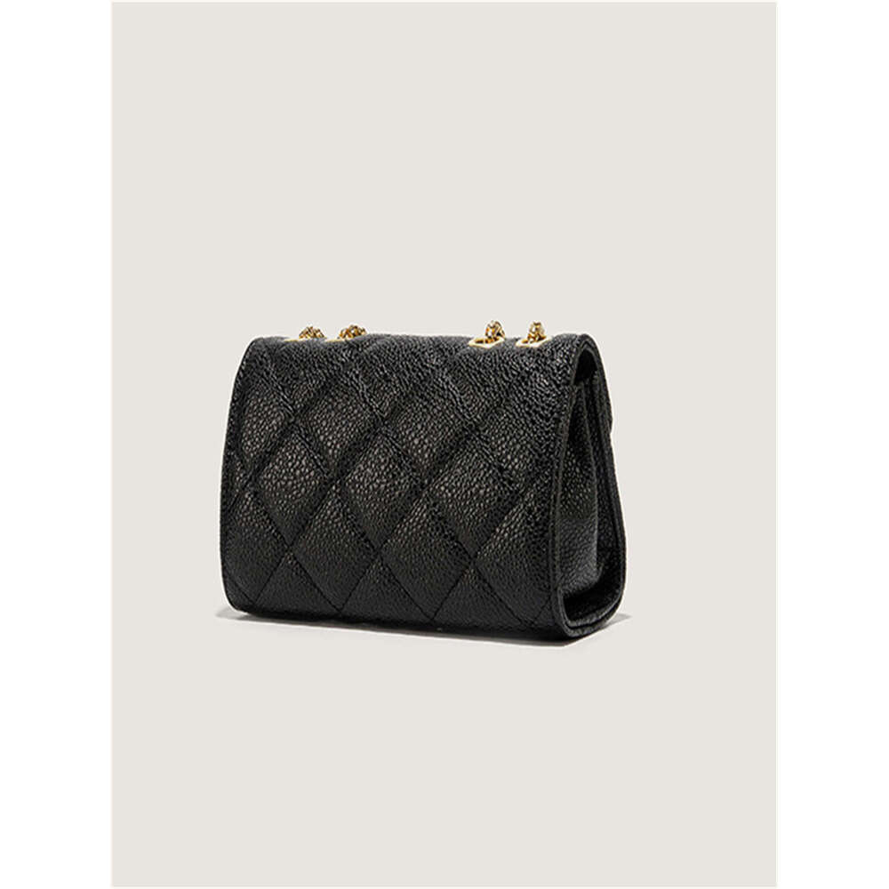 2024 new small square Retro fashion women's single shoulder crossbody dia chain bag