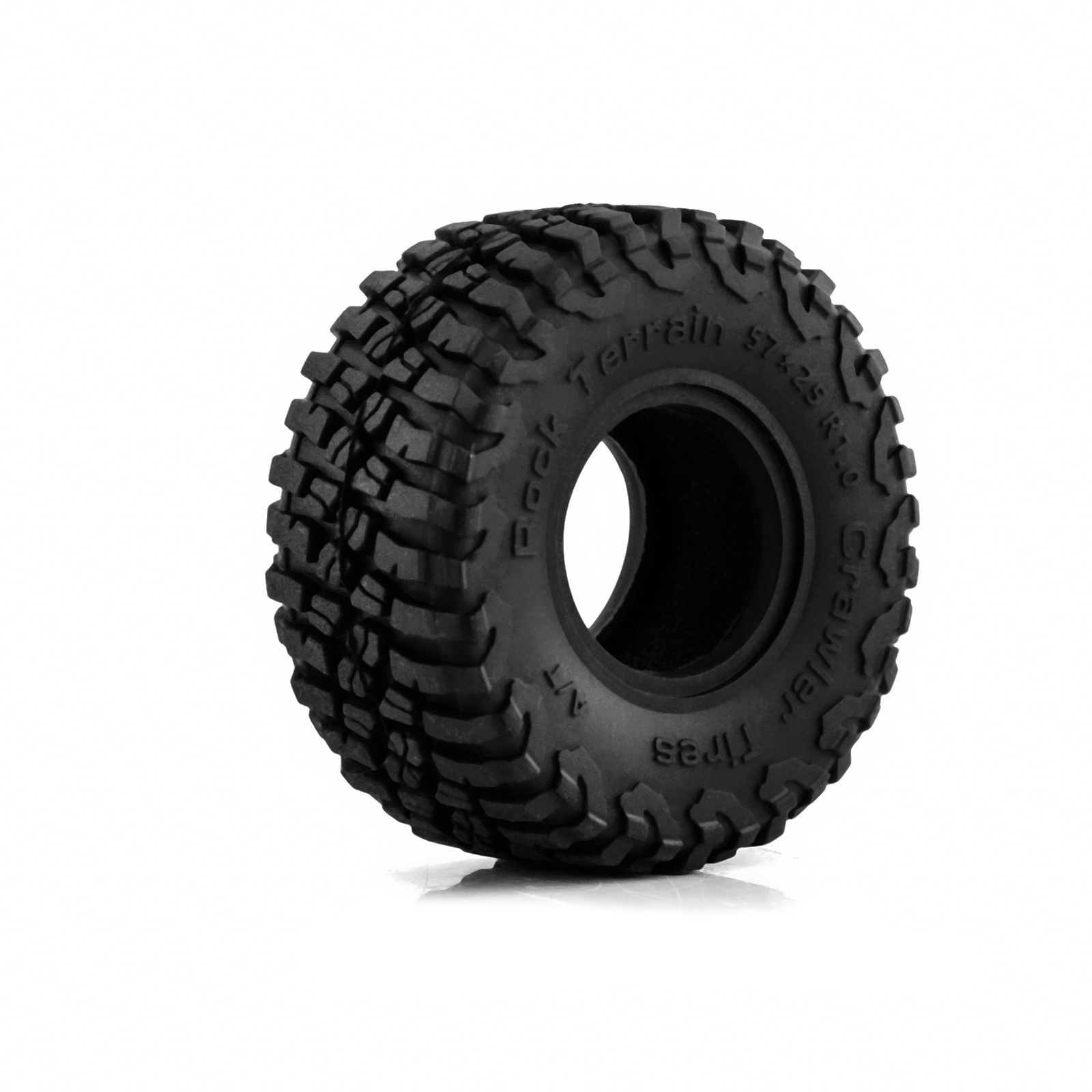 RS 58*24mm All Terrain Super Soft Sticky 1.0 Wheel Tires for 1/18 1/24 RC Crawler SCX24 AX24 TRX4M (T1017)
