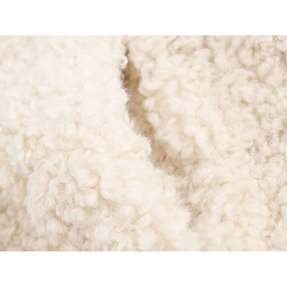shanshi fur coat women autumn lazy style artificial fur lambhair coat jacket for women