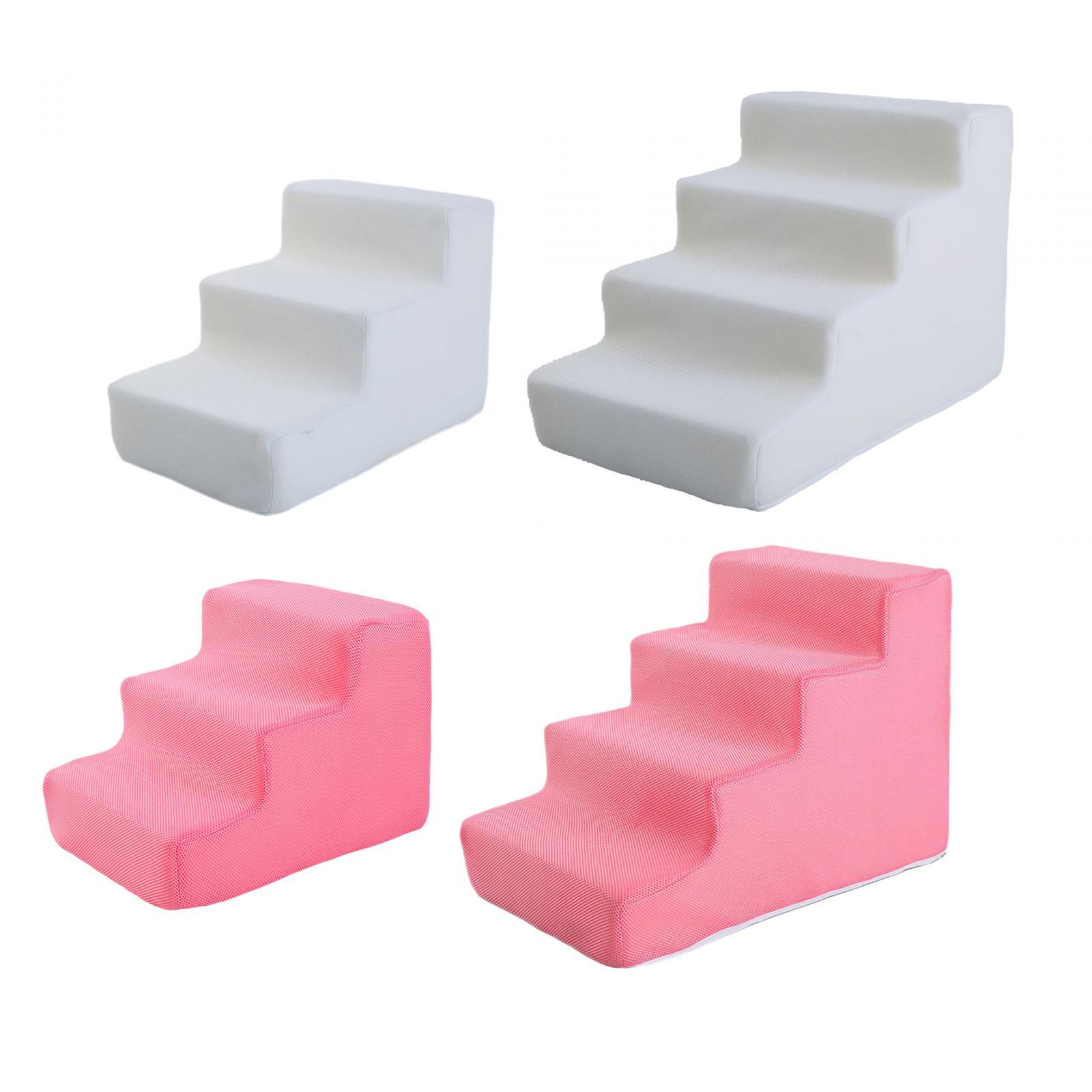 Dog Steps Non Slip High Density Pet Steps Ladder Pet Stairs Balanced Pet Steps for Couch Small Dogs and Cats Car High Beds Sofa