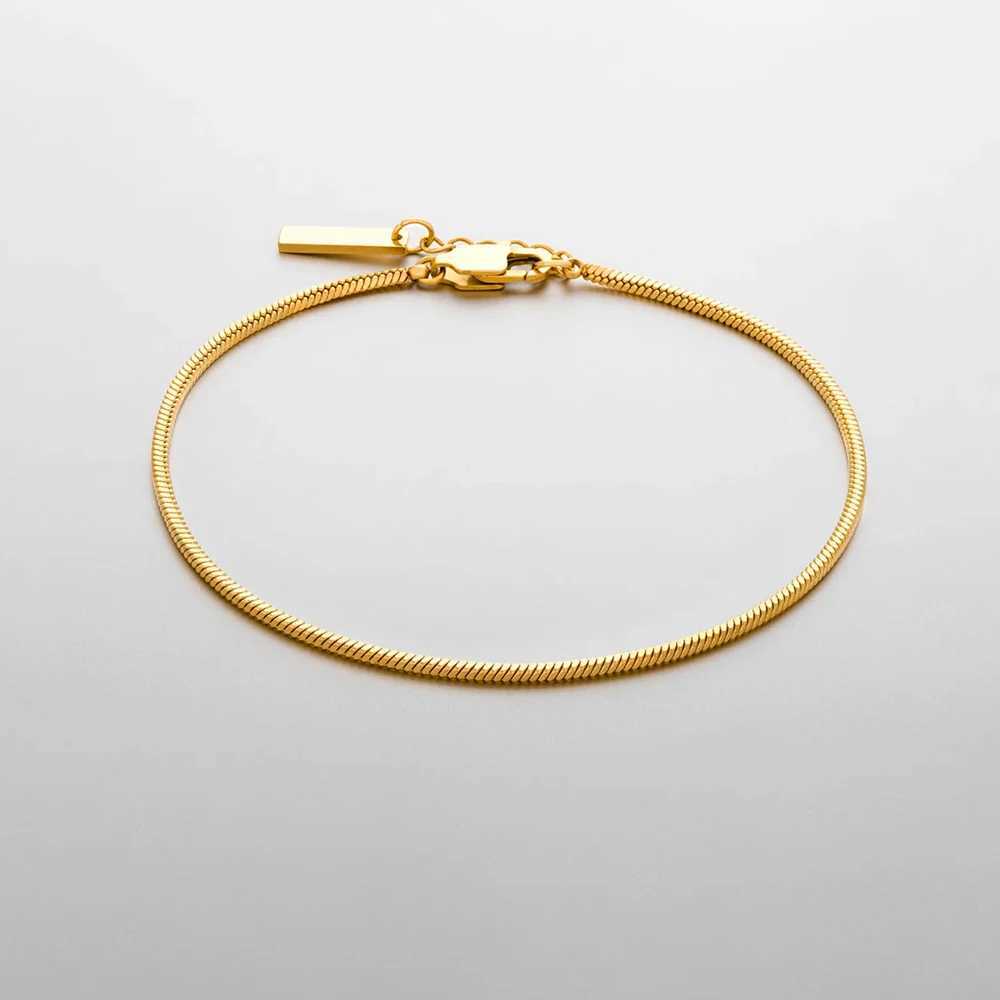 EManco 1.5MM Square Chain Bracelet Mens Titanium Steel Bracelet Simple New Jewelry Wholesale Direct Marketing W241111