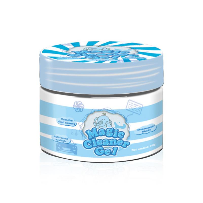 Reusable Gel Cleaning Keyboard Car Cleaner Gel Automobile Air Vent Dust Removal Gel Multiuse Dirt Cleaner Auto smile