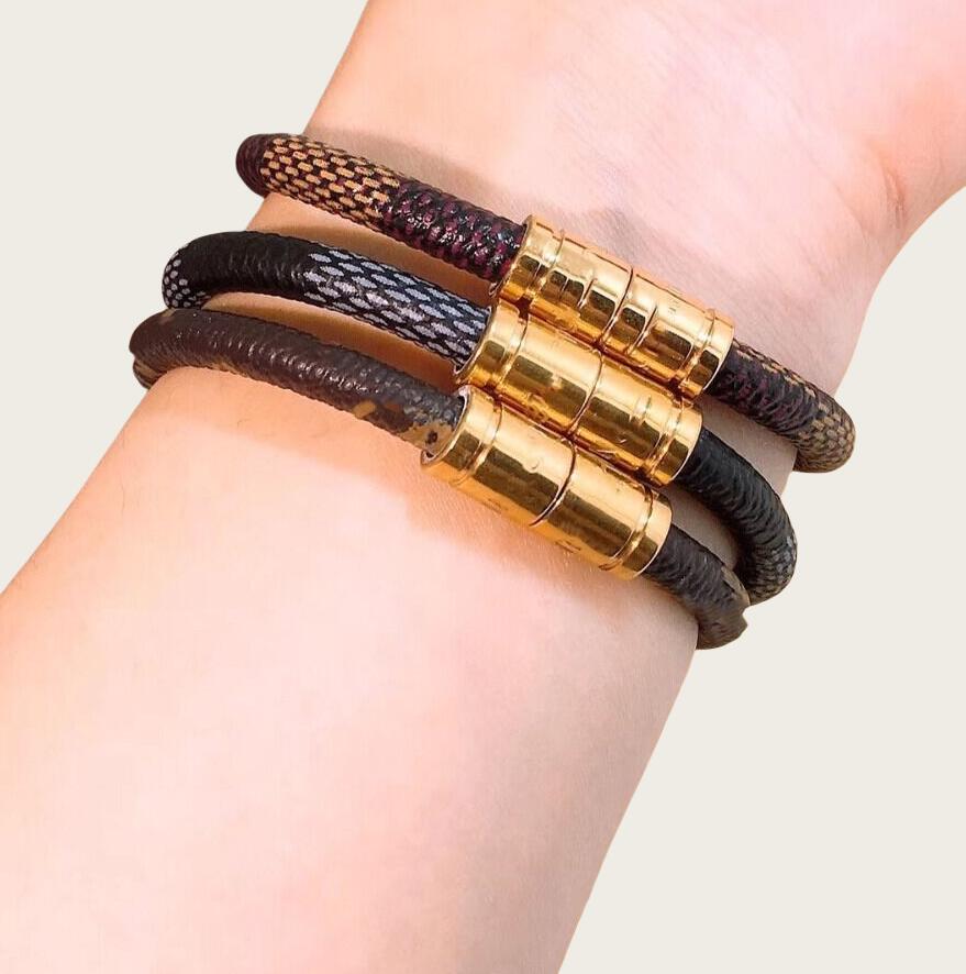 Classic plated gold bracelet luxury bracelet designer bangle women designer jewelry leather bracelet homme fashion womens bracelets trendy om024