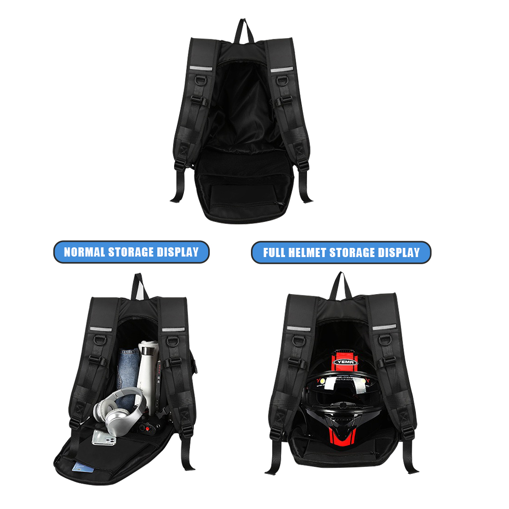 New Motorcycle Bag Waterproof Cycling Helmet Motocross Racing Computer Backpack Portable Universal Traveling Knapsack