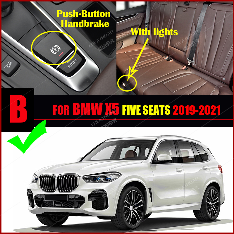 Car Floor Mats For X5 G05 Five Seats 2019 2020 2021 Custom Auto Foot Pads Automobile Carpet Cover Interior Accessories