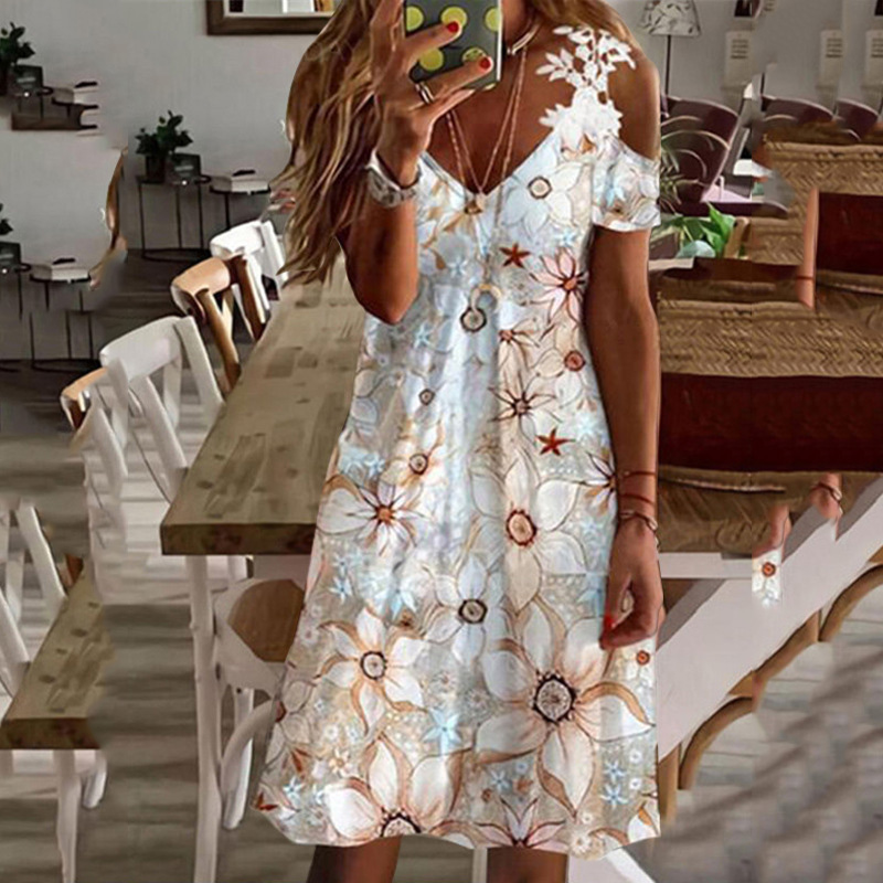 birthday dresses sexy birthday dresses robe de Midi Dresses Sleeveless Floral Casual Mid-Calf A Line Sashes S-3XL dresses for woman party plus size dr