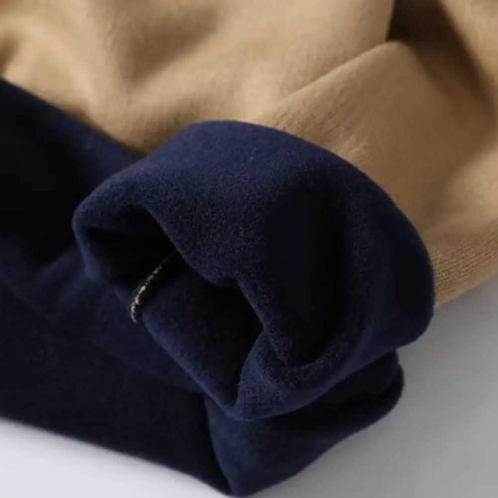 Autumn and Winter Mens Half Collar Solid Color Wool Sweater Top Soft Long Sleeve Warm Sweater Mens Wear W2411111