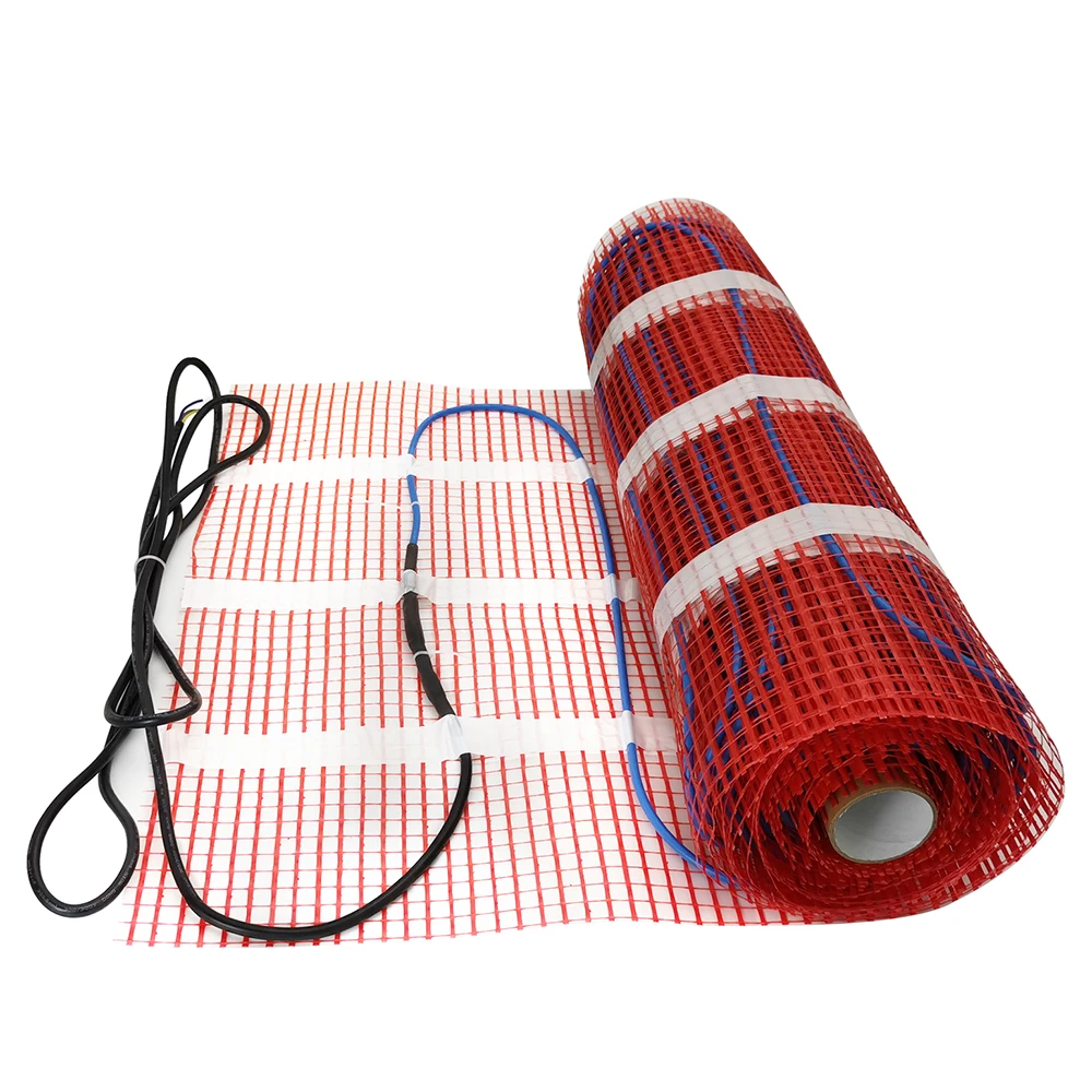 MINCO HEAT 200w/m2 Electric Warm Mat 0.5~15m2 for Concrete/Wooden /Ceramic Tiles Floor Heating Systems