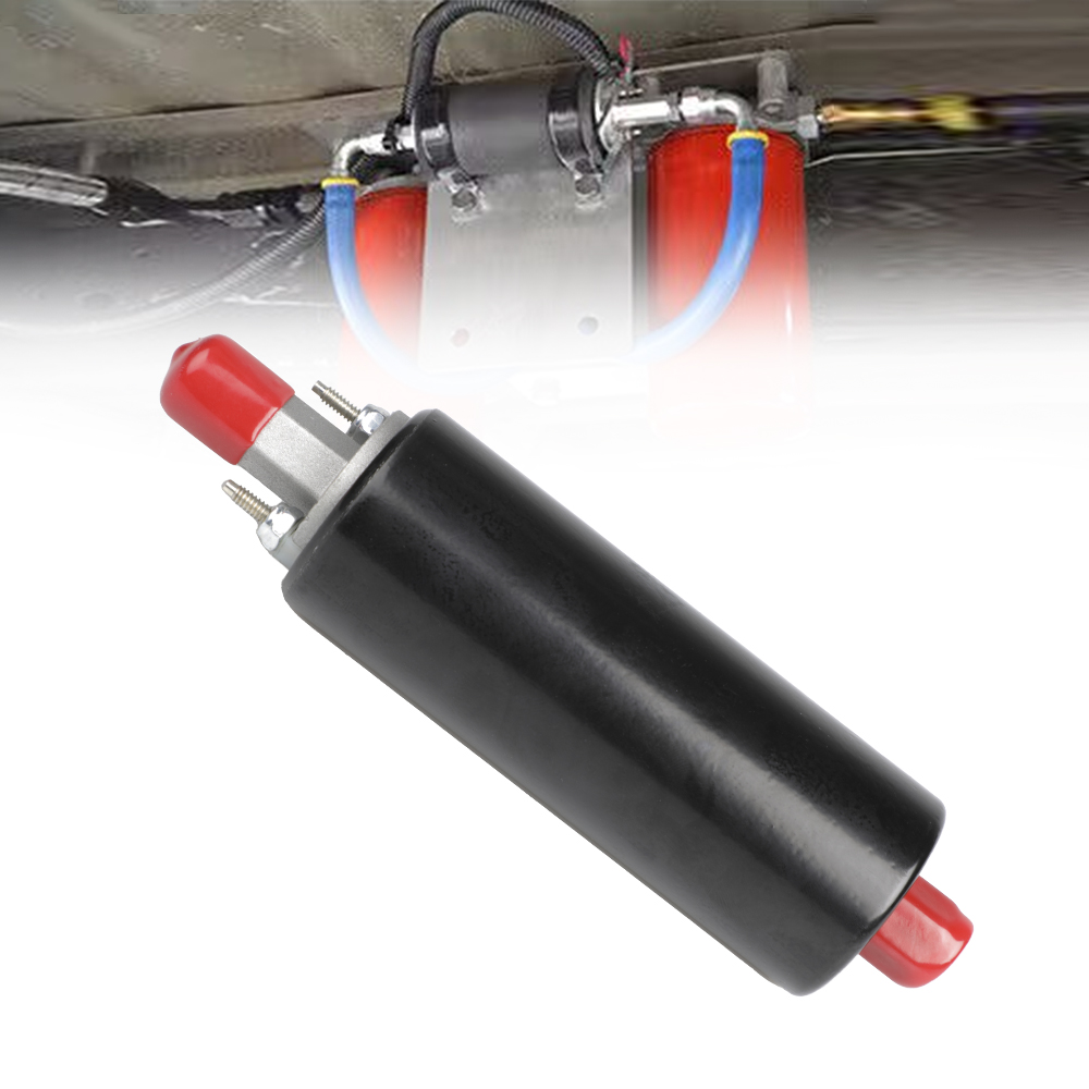 GSL392 Inline LS Pump & 58 PSI Filter Regulator EFI 255LPH 6AN Fittings 400-939 With 47.24 inch AN6 Fuel Hose