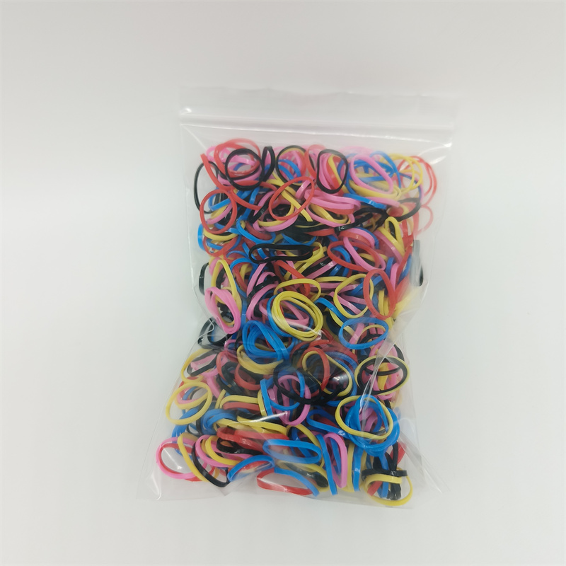 500Pcs/Lot Rubber Bands for Hairs Kids Hair Accessories Disposable Elastic Headband Small Colorful Ponytail Holder Hair Ties 62432 5 0e93f
