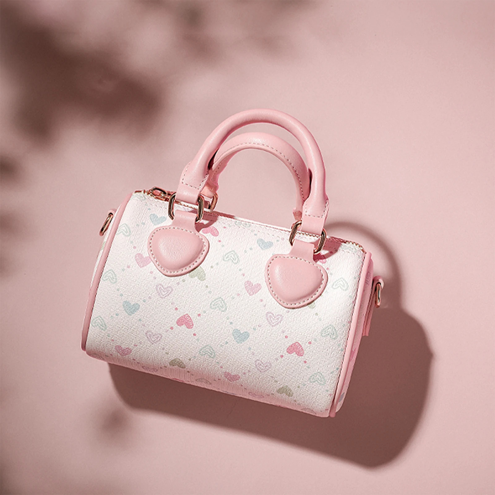 AILUXI Valentines Day Love Boston Bag Ladies Fashion Handbag Suitable for Gift Shoulder Crossbody 241111