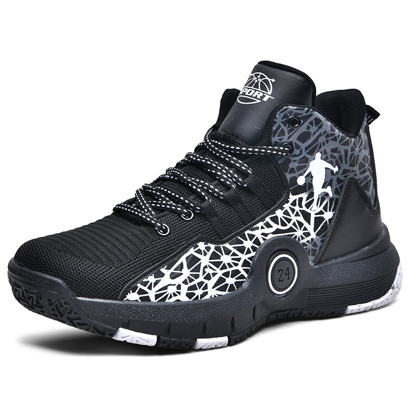 Plus Size Basketball Shoes Men's Combat Teen Student Sneakers Free shipping
