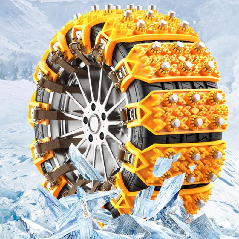 Tire No Need For Jack Tires Universal Anti-slip On Safe Driving Cleaning And Maintenance Snow Chains Rubber