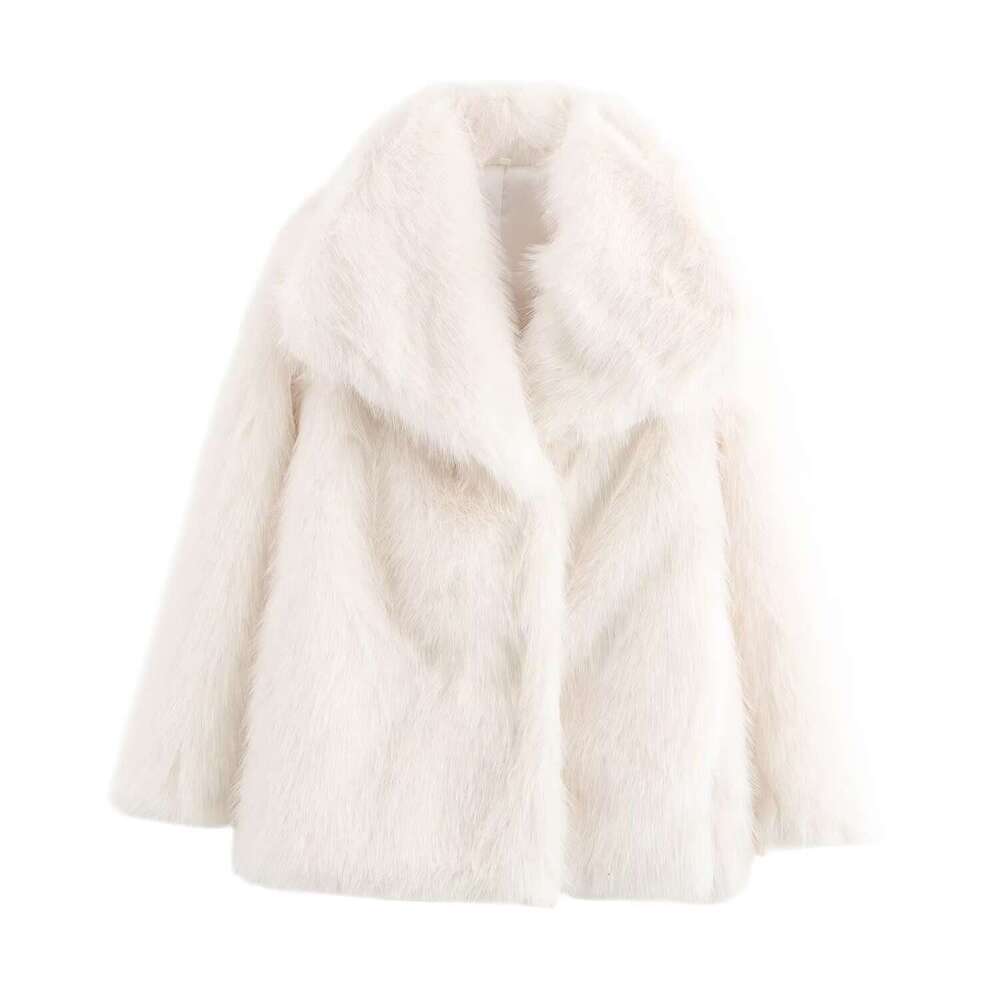 shanshi fur coat women winter women's clothing multi-color fashionable temperament socialite style faux fur jacket