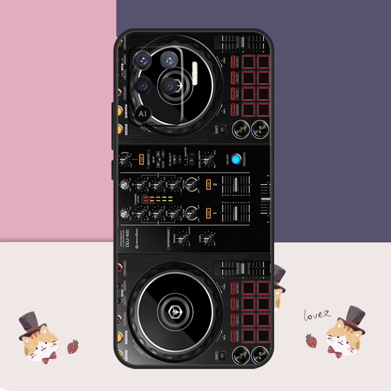 Electronic Music DJ Controller Mixer Case For OPPO A57S A54S A53S A96 A76 A5 A9 A15 A16 A17 A18 A78 A98 A54 A74 A94 A52 A72 A77