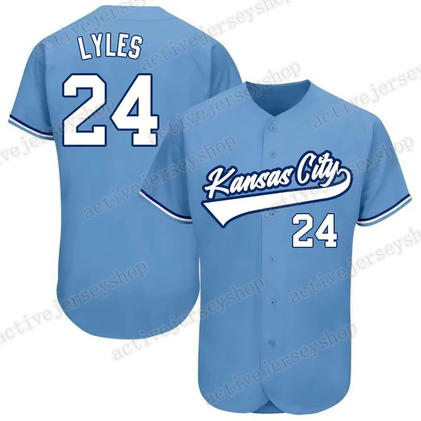custom 7 Bobby Witt Jr. Baseball Jerseys 16 Bo Jackson 5 George Brett 13 Salvador Perez 17 Nelson Velazquez 9 Vinnie Pasquantino Freddy for fan