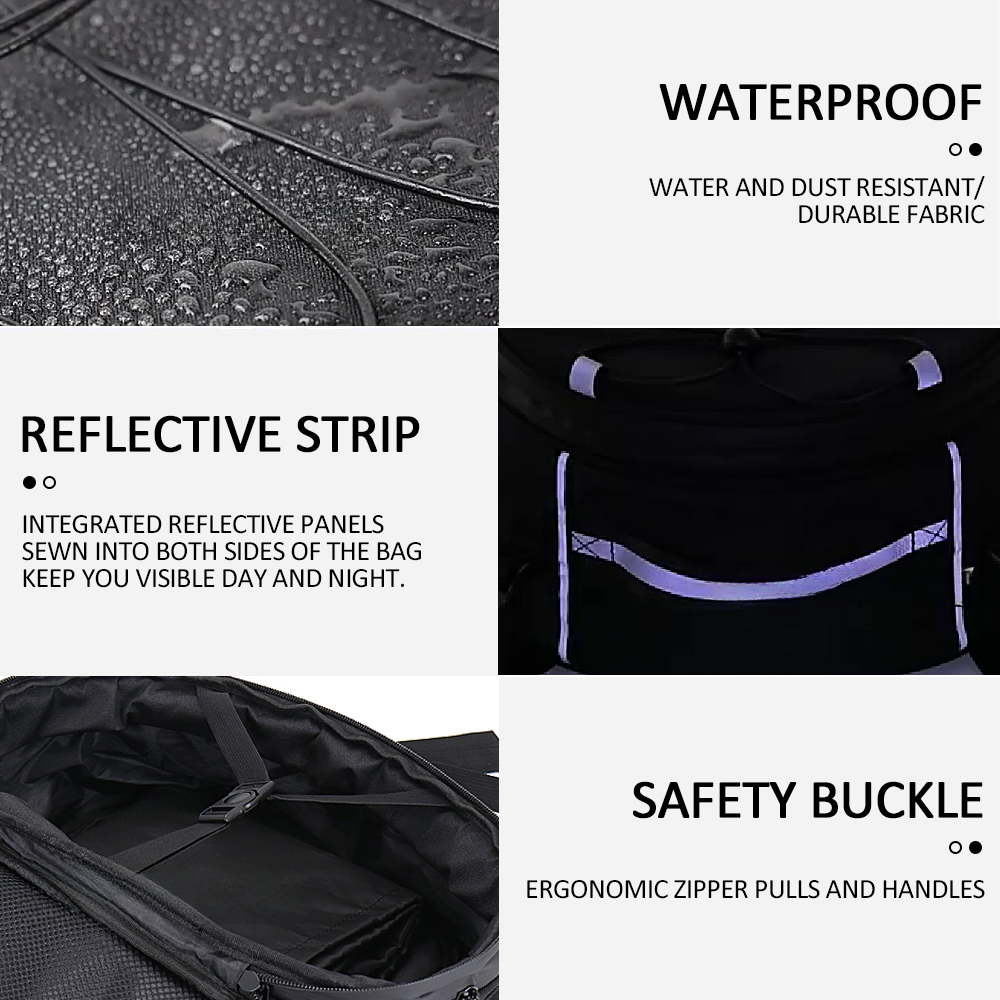 Lage Rack Bag For R1200GS LC 1200 Adventure R1250GSA R 1250 GS Motorcycles Tail Bags Multi-Functional Storage bag