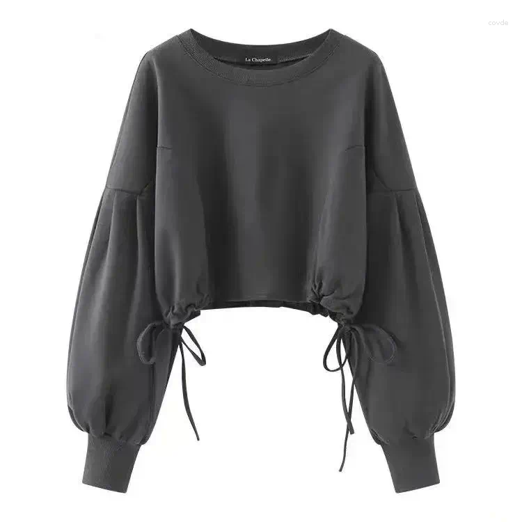 Women's Two Piece Pants Autumn Sweet Cool Set Korean Loose Design Long Sleeved Top Handsome Workwear Pieces Trendy