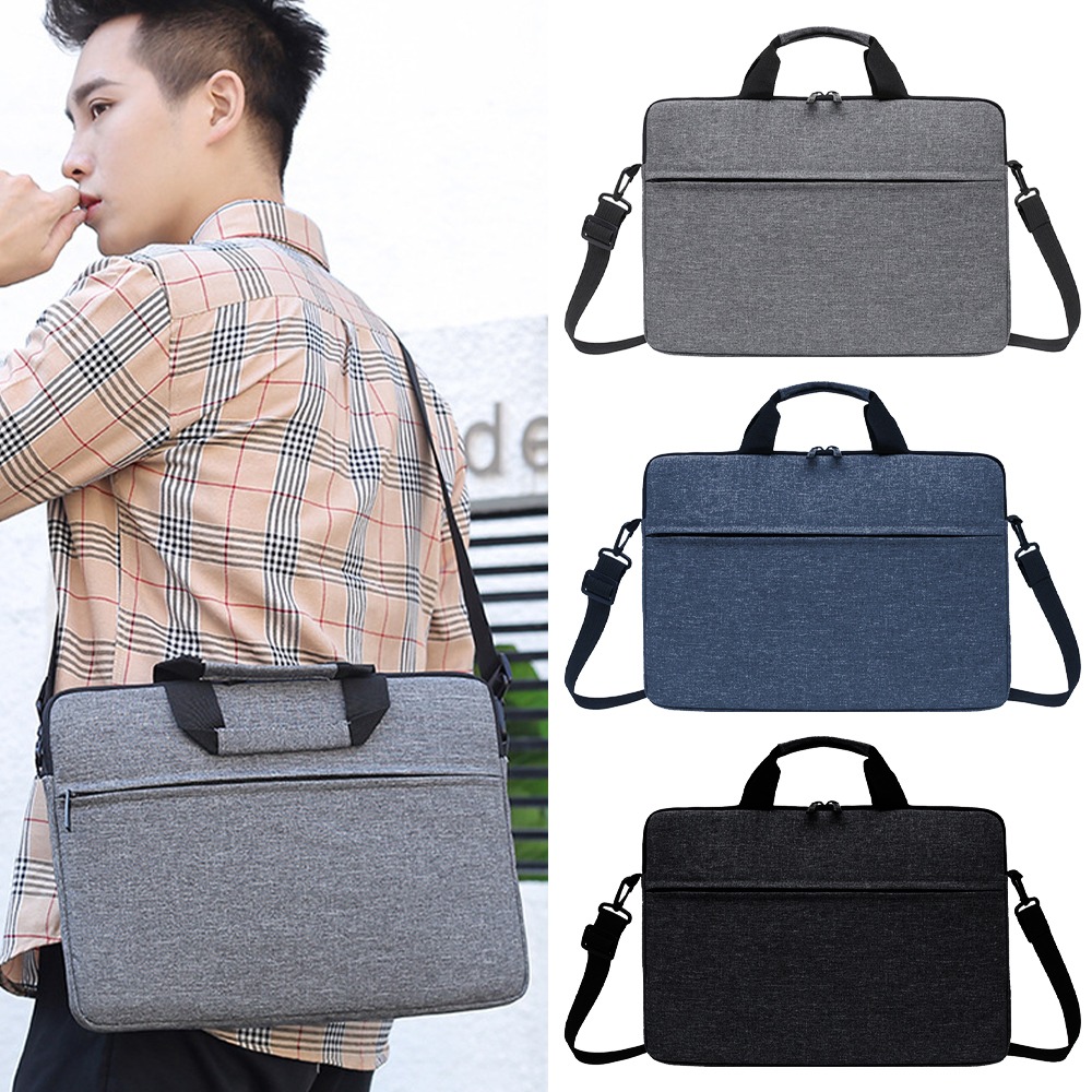 2 in 1 Handheld Laptop Bag Shoulder Notebook Pouch 13/14/15.6 inches Portable Notebook Protective Sleeve Cover Case for book 9b7db
