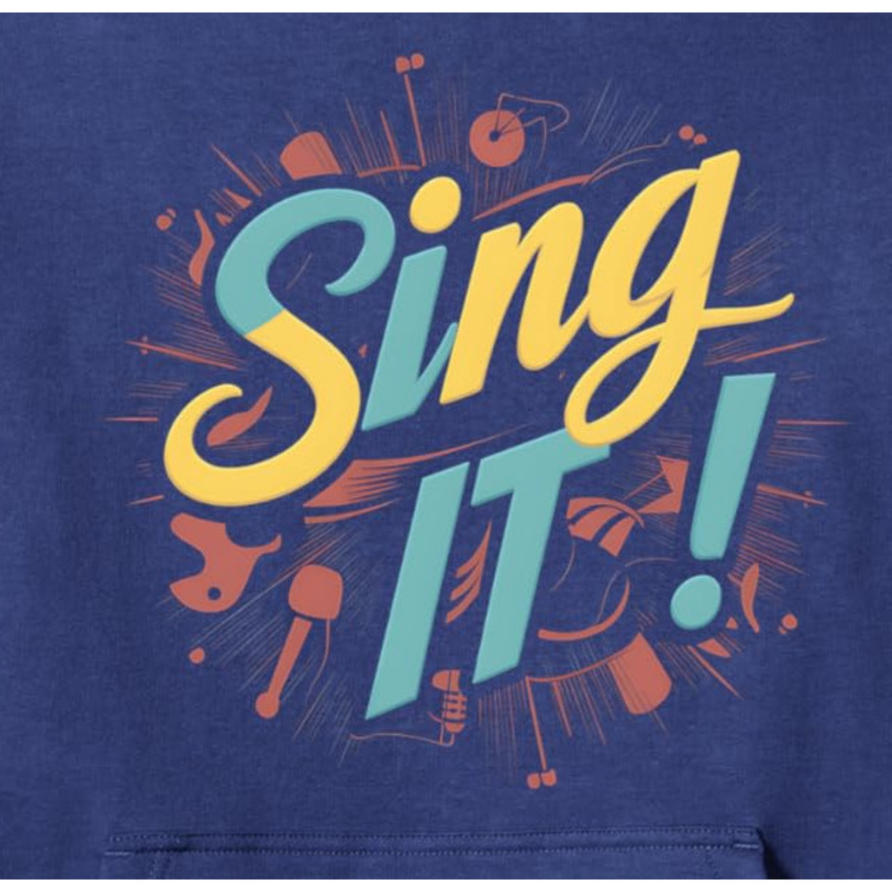 Hoodie for Mens Womens Singing Musician Microphone Music Lover Design Graphic Tees Pullover Hoodie Graphic Hoodies sweatshirt