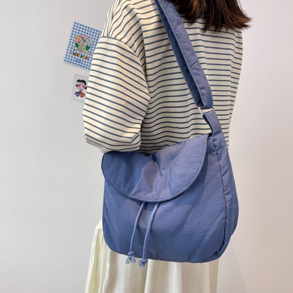 Vintage Women Canvas Messenger Bag Large Capacity Tote Bag Lightweight Women Shoulder Handbag New Trendy Student Bookbag