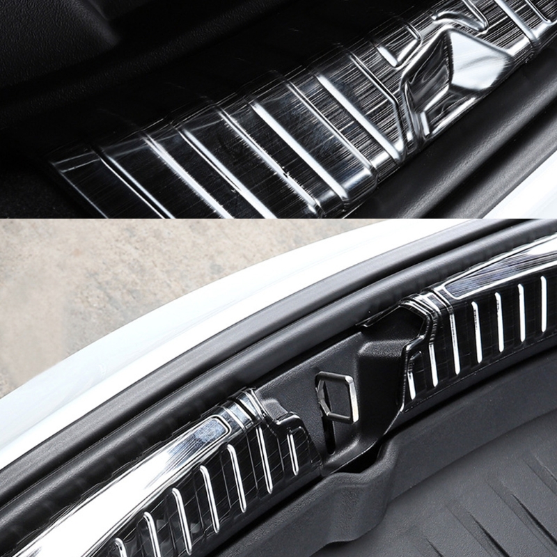 Car Trunk Protector Flexible Auto Trunk Inner Guard Corner Bumper Sticker Pad for Tesla Model 3