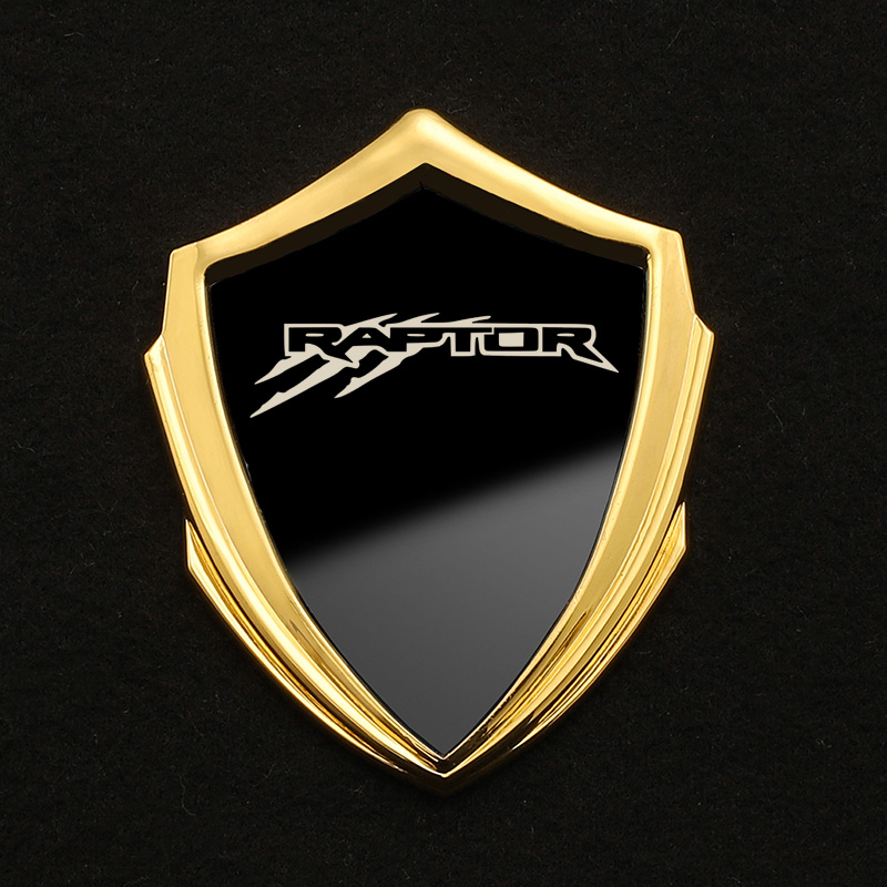 3D Metal Flag Emblem Badge Decals Sticker Car Windows for Ford Raptor Svt Svi