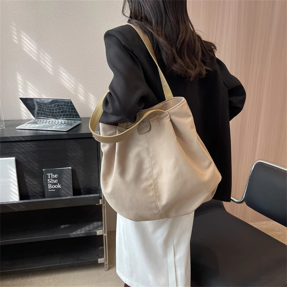 handbag for womens shoulder bag large capacity womens canvas handbag casual handbag Sac 241111