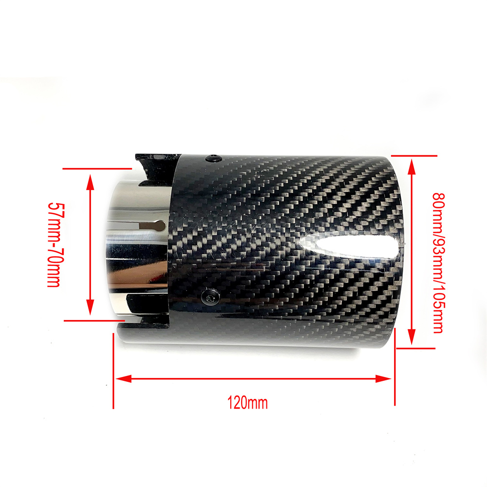 One Muffler Tip For B-MW F20 F22 F30 M135i M140i M235i M240i M335i M340i M435i M440i F87 F80 F82 F83 M Performance Exhausts Pipe