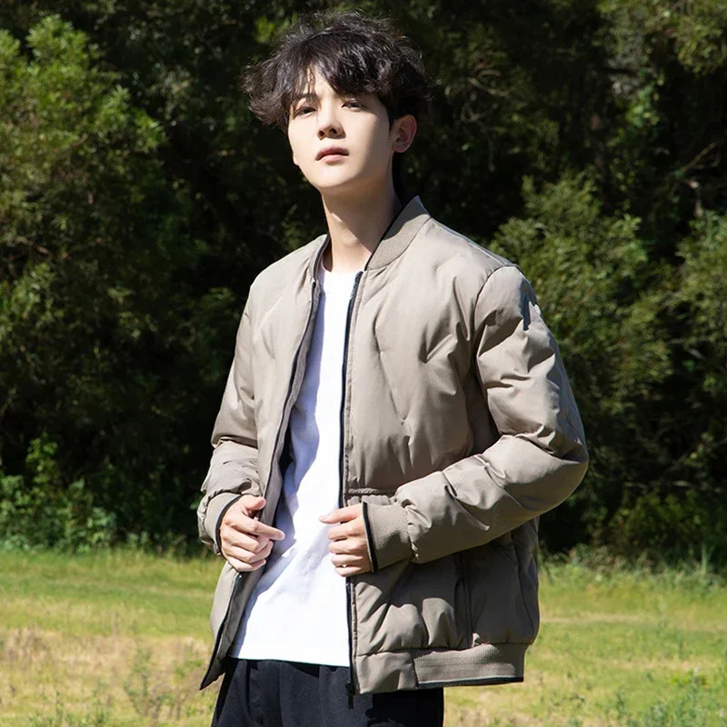 8XL Puffer Jackets Men Autumn Winter Parkas Jacket Mens Fashion Baseball Clothing Warm Thickened Plus Size Men Clothing Hombre 241111