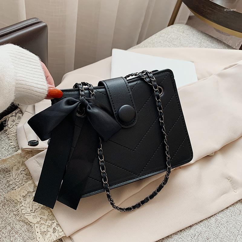 Bag Women's Trendy Autumn And Winter Large Capacity Textured Rhombus Chain Messenger All-match Shoulder Small Square zhanyishengli