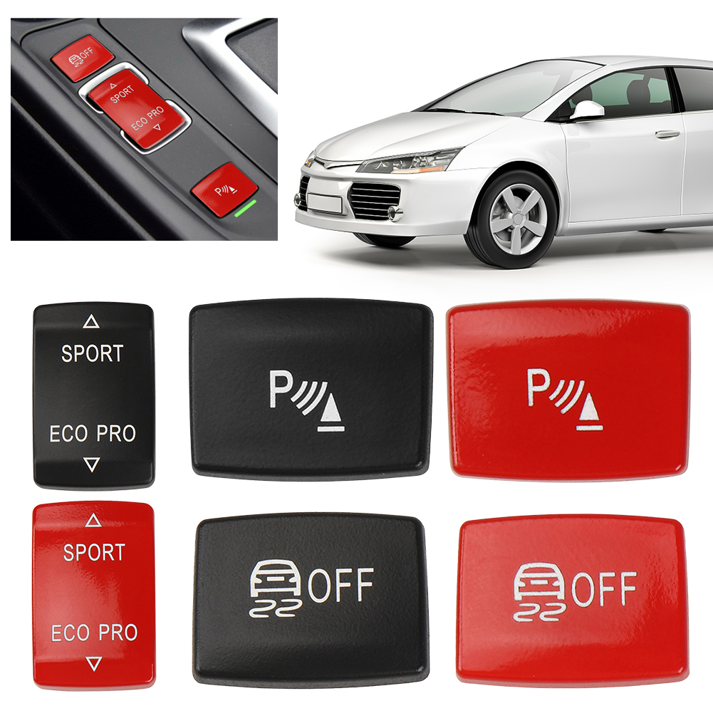 Car ESP Antislip Switch Sport Buttons Radar Sensor Key For 1 2 3 4 Series F20 F21 F22 F23 F30 F31 F34 F35 F32 F36 Red Black