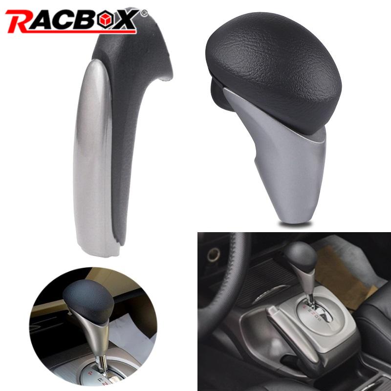 Auto Gear Shift Lever Knob Assembly Brake Handle Cover for Honda Civic 2006-2011 Left Hand Drive 54130SNAA81 47115SNAA82ZA Parts
