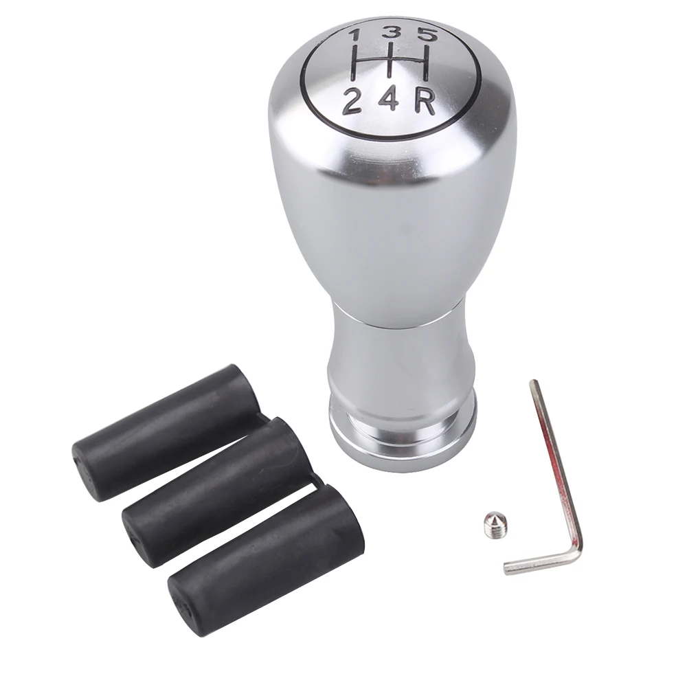 Universal 5-speed manual 2025 universal gear shift head aluminum alloy gear to refit the car new with gear shift head