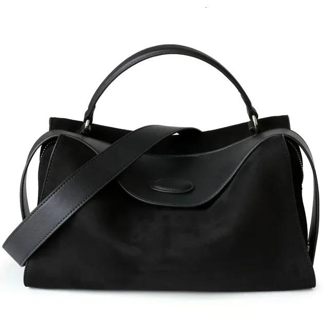 MS Leather Women Bags Crossbody Bag Soft Frosted Cowhide Boston Handbag Autumn New Daily Purses Casual Tote Genuine Leather
