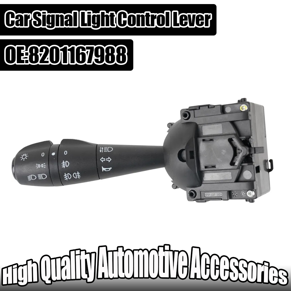 Car Lever Headlight Switch Turn Signal Light Controller For Renault Dacia Logan Lodge Sandero Dorker 8201167988