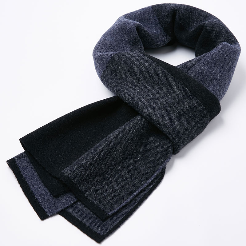 Classic Autumn & Winter Warm Plaid Men Cashmere Scarf Scarves High Quality Real Wool Soft Striped Long Scarf c4218 5 2988c