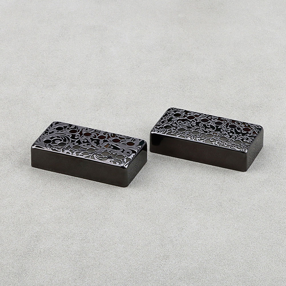 Cover Pickup Electric Guitars Brass Humbuckers Cover Vintage Guitar Pickup Frames ddmysmile Protections Cover Guitar Accessories Smile