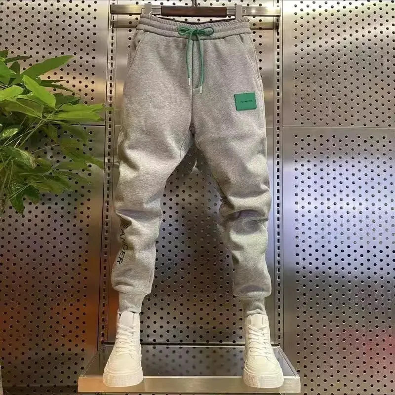 Sweatpants for Men Slim Harem Male Sweat Pants Jogger Trousers Tracksuit Bottoms Korean Style Casual Y2k Harajuku Summer Fashion 241112