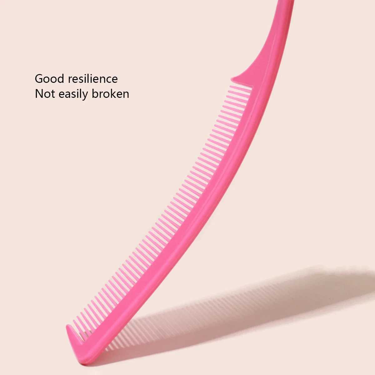 PCS Professional Tail Comb Salon Hairdressing Styling Stainless Steel Hair Comb Anti static Dye Comb Hairdressing Styling Tool W241112