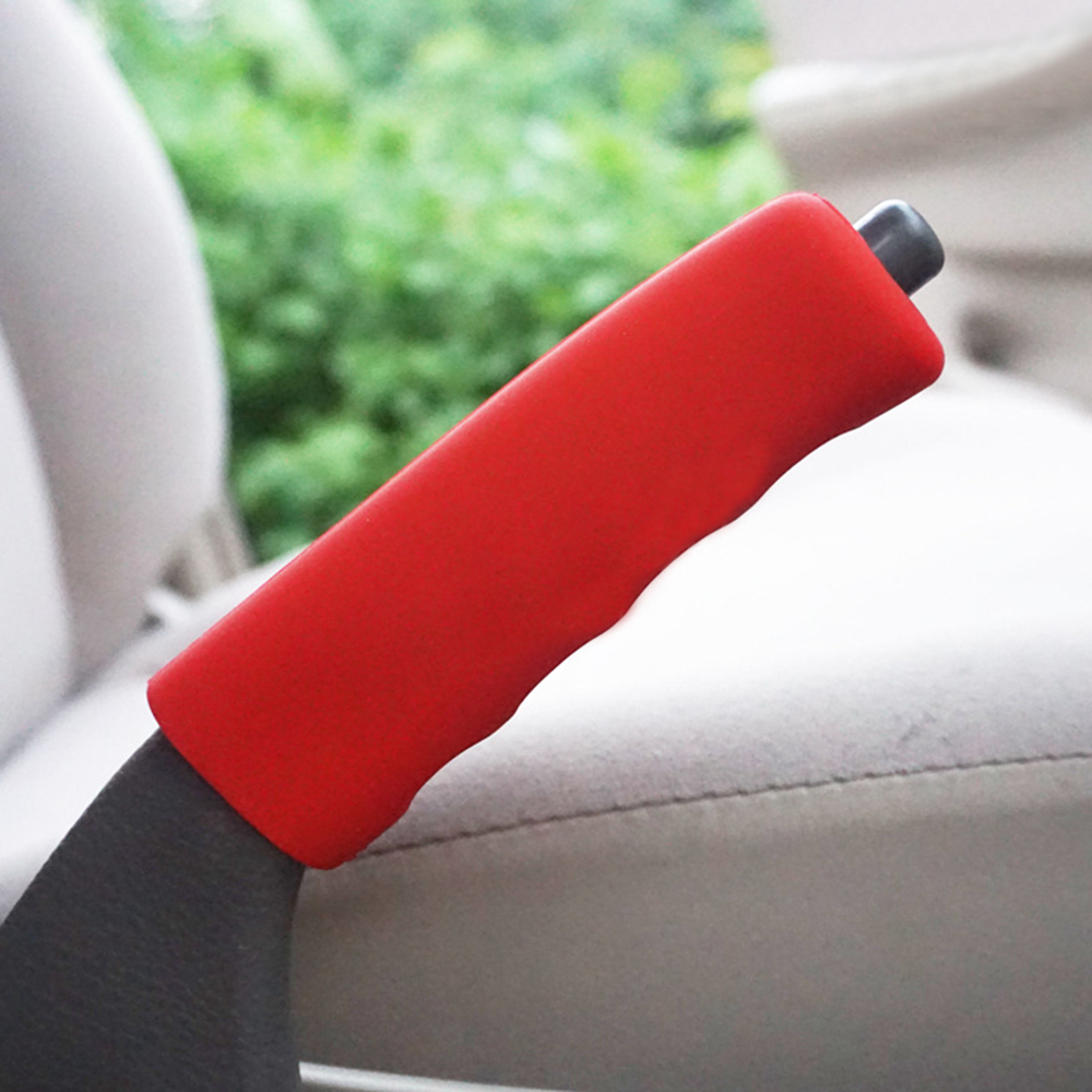 Hand Set Universal Car Handbrake Sleeve Silicone Gel Cover Anti-Skid Auto Parking Brake