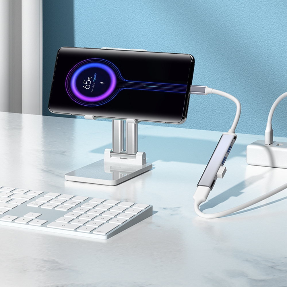 Car USB C HUB Docking Adapter For Skoda Voo Ssangyong Suzuki Tesla VW Golf Trumpchi Seat Smart Subaru SAAB Vauxhall